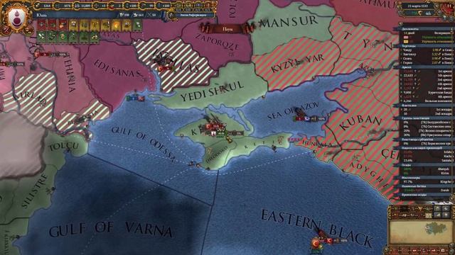 EU IV 1.37 Юань №12 - Вторжение Османов и Мамлюков (Back in Control, Winds of Change DLC) смотреть онлайн