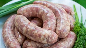 Домашние Купаты из куриного фарша