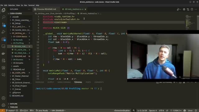 CUDA course - part07 смотреть онлайн