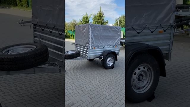 Маленький прицеп МЗСА 817710.016 оффроад смотреть онлайн