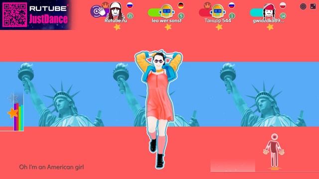 Just Dance: American Girl - Bonnie McKee смотреть онлайн