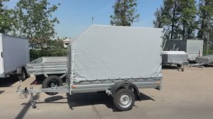 Сравнение евротента прицепа МЗСА и обычного тента.