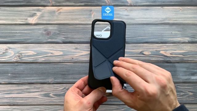 Огляд оригінального чохла UNIQ etui Transforma на iPhone 15 Pro Max (359534) смотреть онлайн