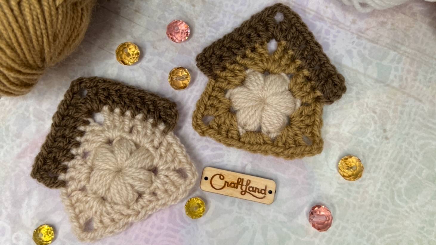 Мастер-класс "Домик с цветком". Вязание крючком. смотреть онлайн