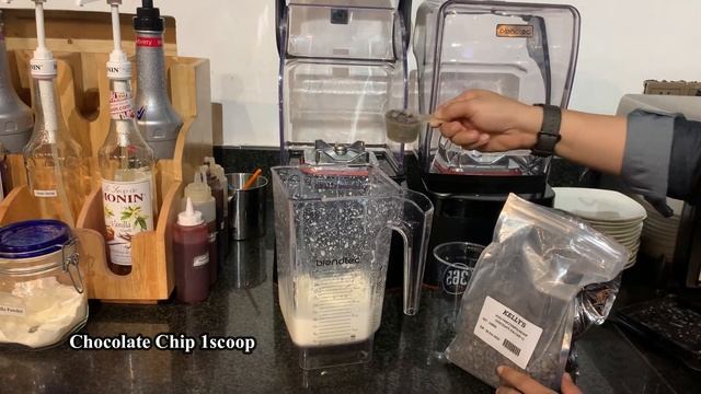 Cafe Vlog EP.733 | Chip Vanilla Frappe | How to make frappe drinks | Vanilla drinks смотреть онлайн