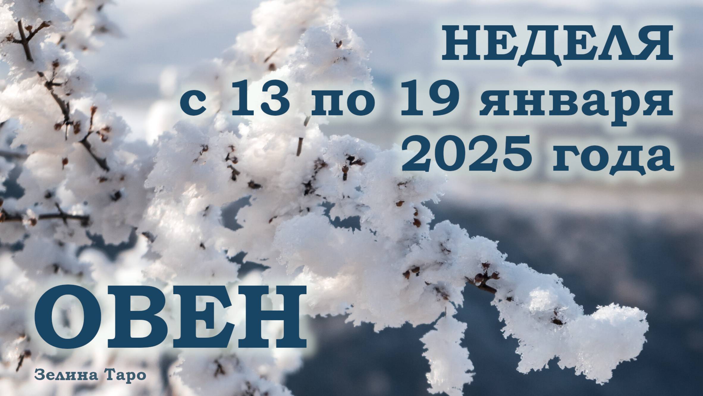 ОВЕН | ТАРО прогноз на неделю с 13 по 19 января 2025 года