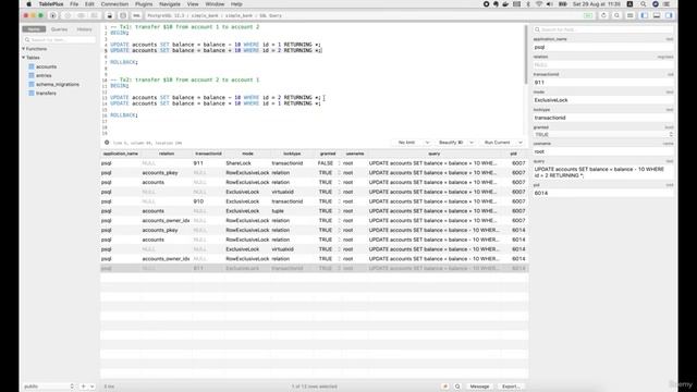 010 How to avoid deadlock in DB transaction Queries order matters! смотреть онлайн