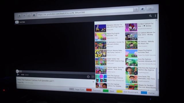 UHD Smart TV Hisense K322 web browser test 1 смотреть онлайн