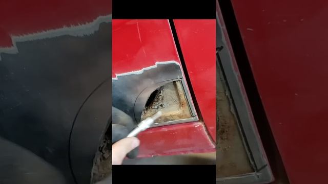 #tbt Remendo Na Porta Da Chevy 500 #funilaria #restauração #metalshaping