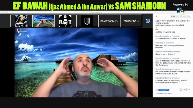 EFDawah Ijaz Ahmed & Ibn Anwar got DESTROYED by Sam Shamoun смотреть онлайн