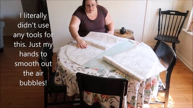 DIY Marble Top Table - Easy And Under $10!
