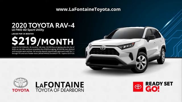 March Offer: 2020 Toyota RAV 4 LE FWD 4D SUV $219/Month! смотреть онлайн