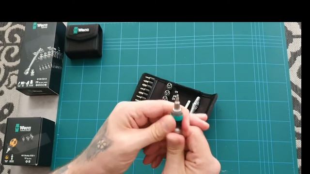 A Look At The WERA Zyklop 1/4inch Mini Ratchet Set & The Stubby Screwdriver Set