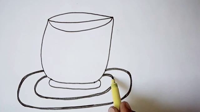 Bolalar uchun bir piyola choyrasm chizish/Drawing cup tea for children/Рисование чашка чая для дете смотреть онлайн