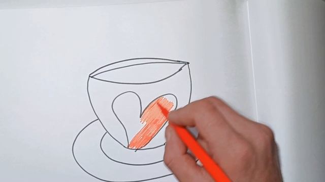 Bolalar Uchun Chashka choyi rasm chizish / Drawing Cup Tea with kids song /Рисование Чашка для дете смотреть онлайн