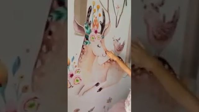 Фотообои лес волшебный (12-915) Видео отзыв клиента. смотреть онлайн