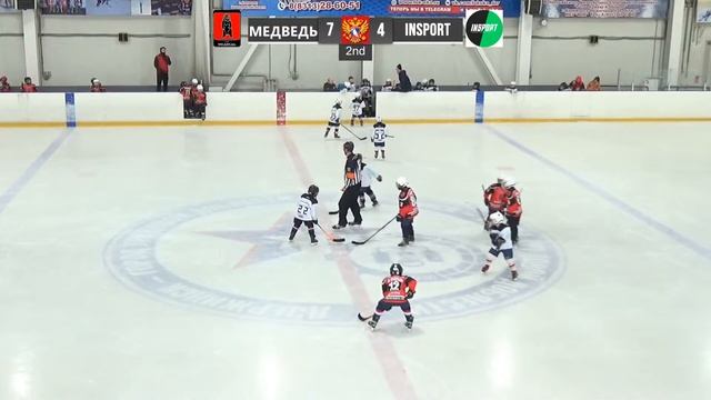 07.04.2024 «ХК Медведь» - «ХК INSPORT» смотреть онлайн