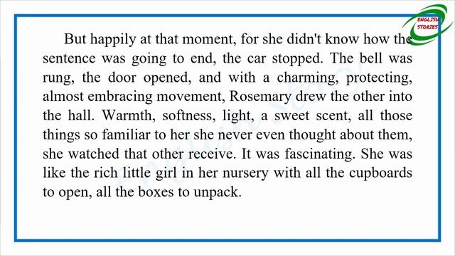 Learn English Through Story - A Cup Of Tea By Katherine Mansfield