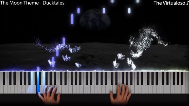 The Moon Theme - Ducktales || Piano