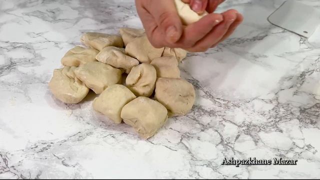 Potato Bread on the Stove, No Oven! 😋 پراته نرم وگرم کچالو ساده وخوشمزه смотреть онлайн