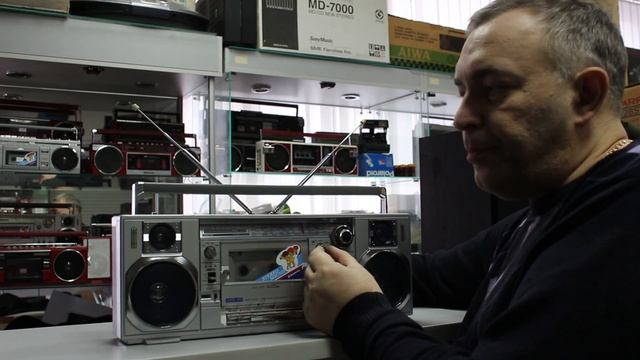 Vintagemoscow  магнитола Sanyo 7900