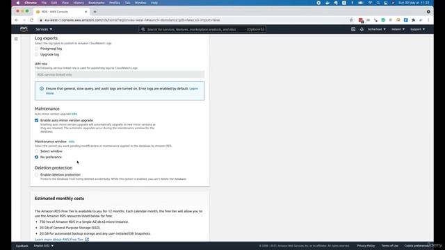 006 How to create a production database on AWS RDS смотреть онлайн