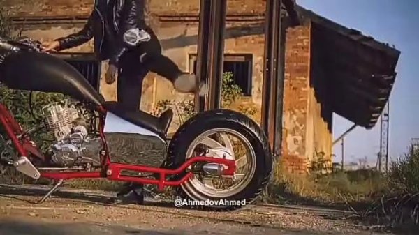 Реклама мотоцикла