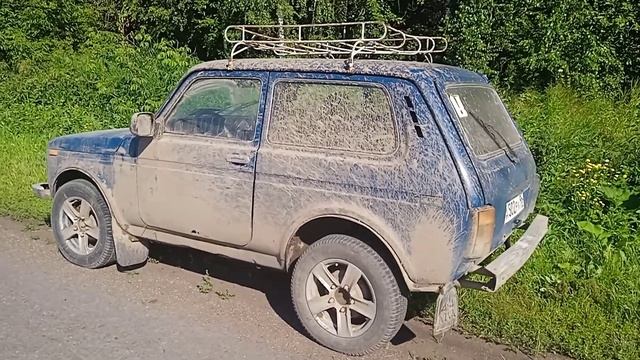 Нива, после того, как вытаскивал газель! смотреть онлайн