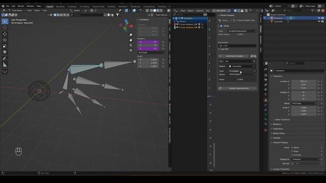 Animate Wings The Easy Way! A Blender Tutorial смотреть онлайн