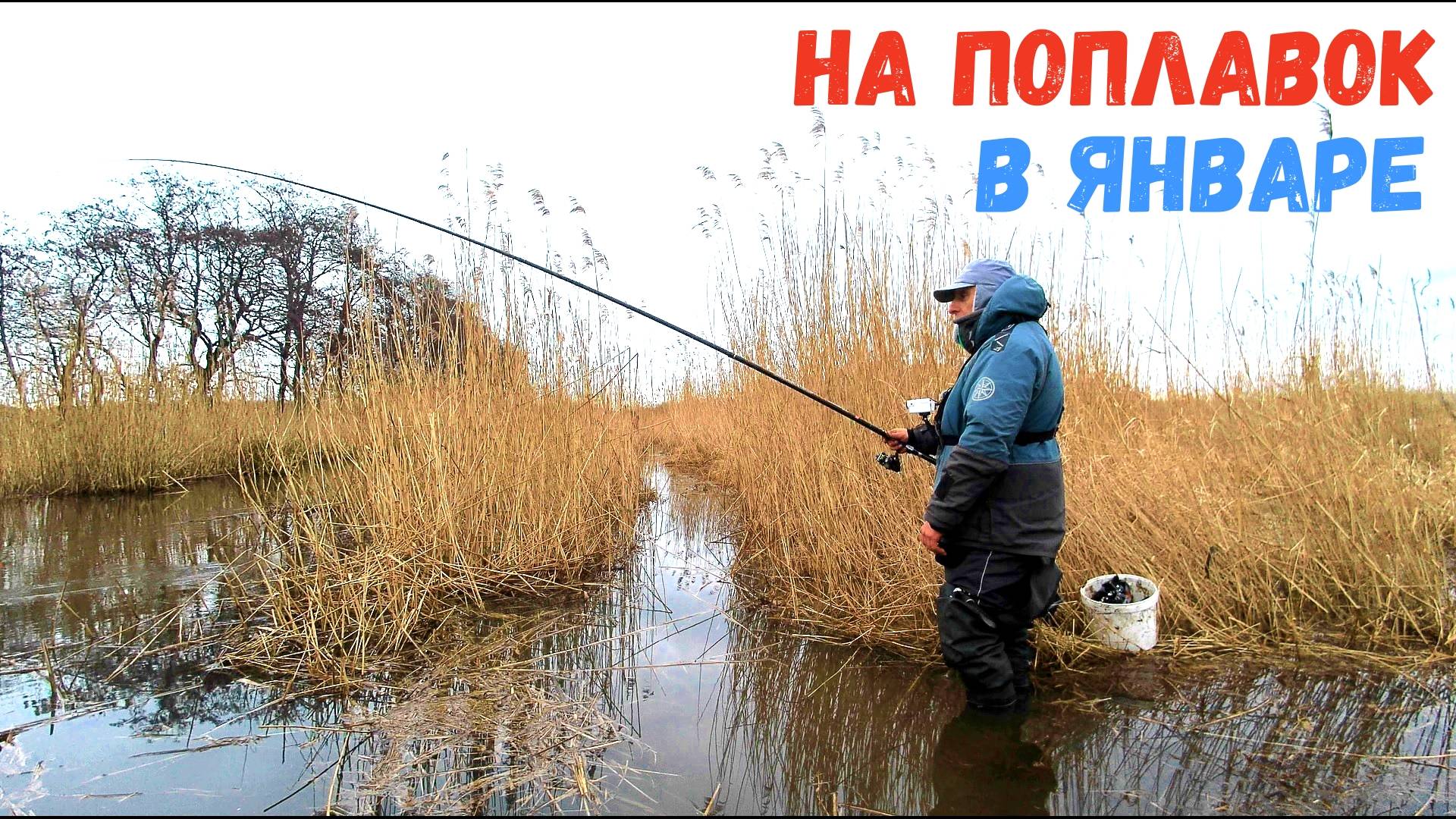 ПЕРВАЯ РЫБАЛКА НА ПОПЛАВОК В ЯНВАРЕ. ВОТ ЭТО КЛЕВ!!! смотреть онлайн