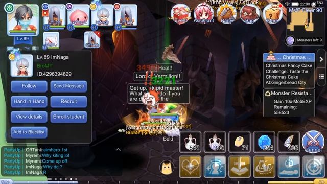 EN31 F90 Endless Tower - FS Priest (Ragnarok Online Mobile : Endless Love) смотреть онлайн