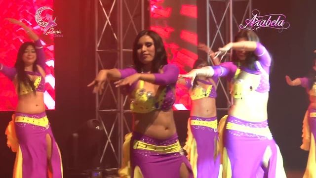 DANZAS ARABES PERU. ALUMNAS DEL NIVEL INICIACION , ESCUELA LUNA DANCE. смотреть онлайн