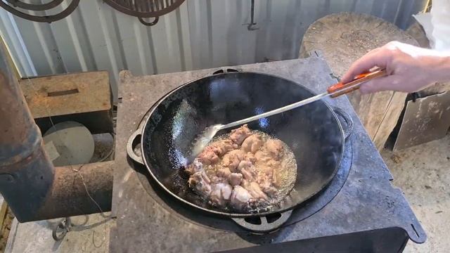 Сбор урожая плюс утка с овощами