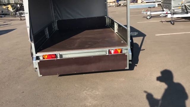 Двухосный прицеп категории В. ССТ 7132-16 смотреть онлайн