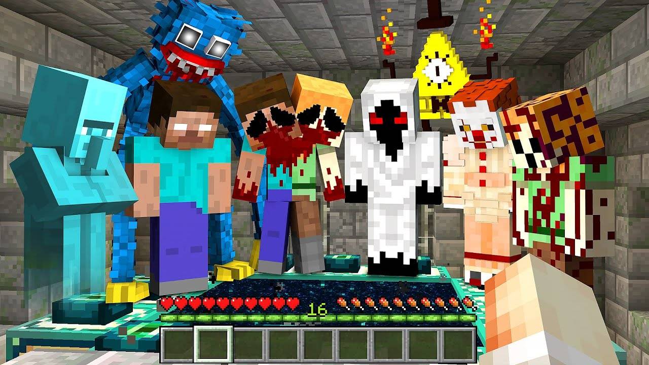 Майнкрафт, но СО ВСЕМИ СТРАШНЫМИ МИФАМИ... смотреть онлайн