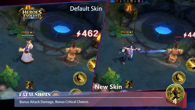 Heroes Evolved: New Skin - Dubb Blast Stiletto Gameplay Android/iOS смотреть онлайн