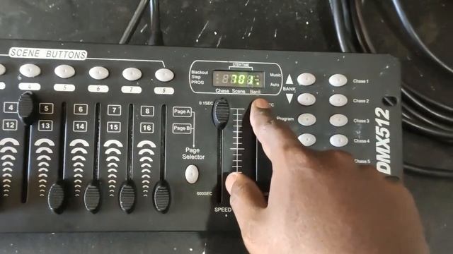 DMX Programming - DMX ලයිට්