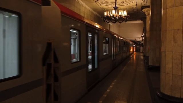 Обкатка 9 Балтийца (серванта) на станции Автово смотреть онлайн