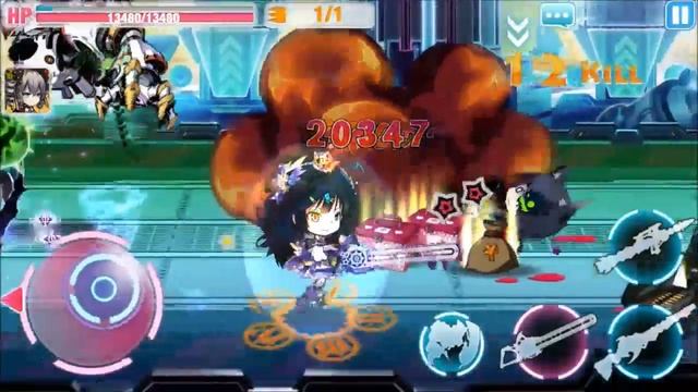 Guns Girl Z - Otherworld - Bonus Stage 1-7 Battle смотреть онлайн