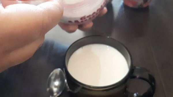 пробую коктейль белый мишка 🧋🧋🧋