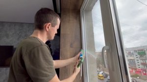 Откосы с ламината на окно (Своими руками)