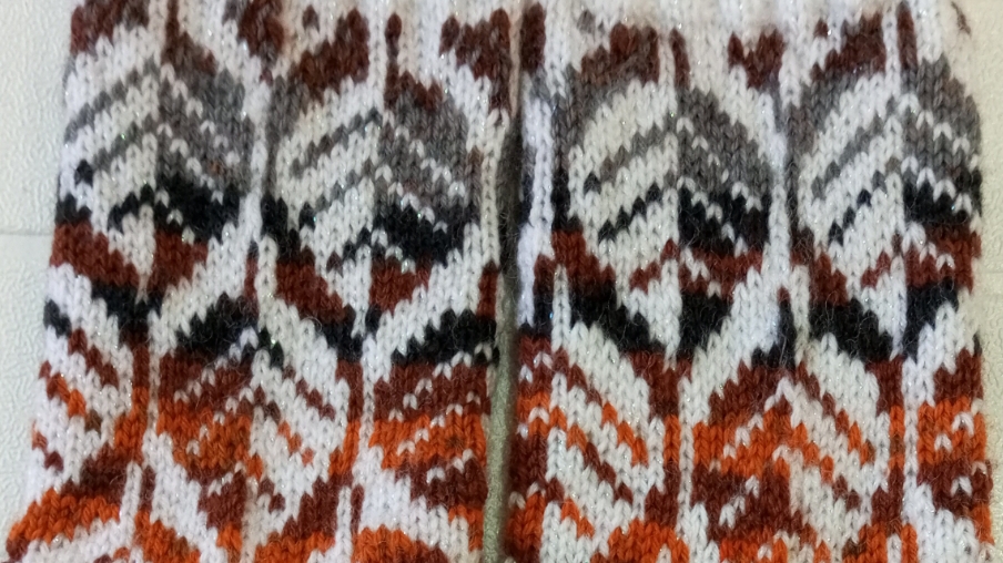 носки спицами 