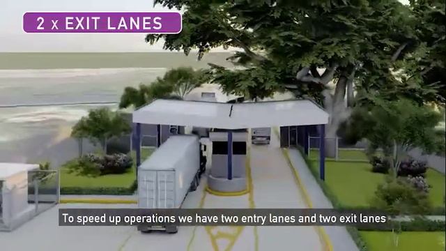 Impala Logistics Container Yard, Manzanillo, Mexico