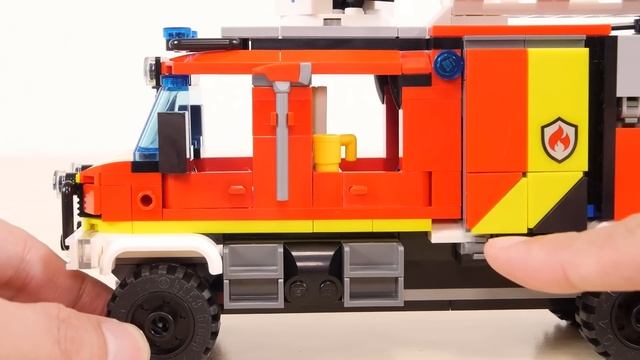 レゴ シティ 消防指令トラック 60374 ／ LEGO City Fire Command Truck Speed Build & Review смотреть онлайн