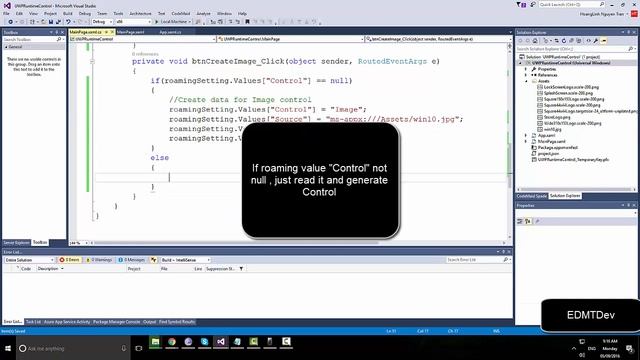 Windows 10 Universal Apps - Runtime Control смотреть онлайн