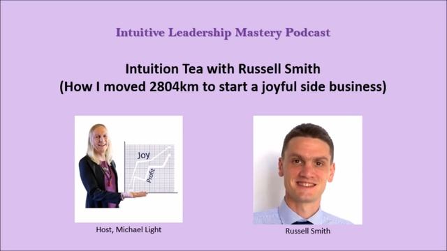 Intuition Tea with Russell Smith (How I moved 2804km to start a joyful side business) смотреть онлайн