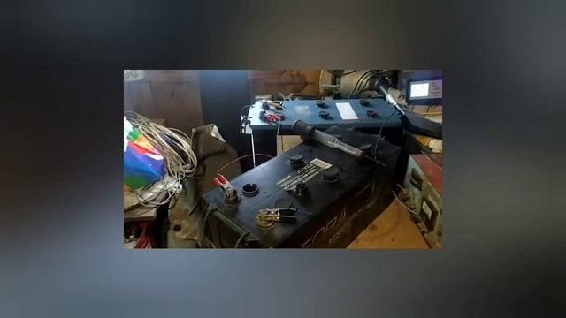 АКБ 190ah,Рабочая Ситуация.