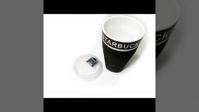 Кружка керамическая Starbucks с кришкой 450 мл смотреть онлайн