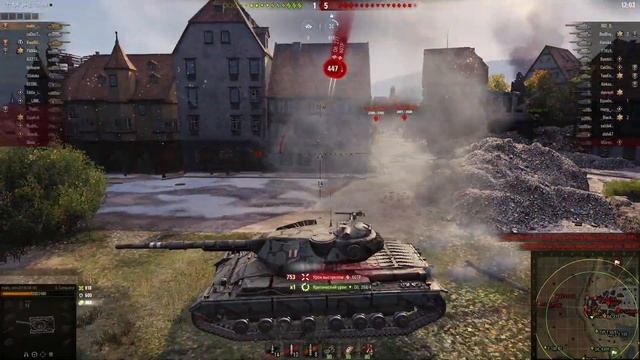 World of Tanks проходим марафон 2020 идём к Bat.Chatillon Bourrasque смотреть онлайн