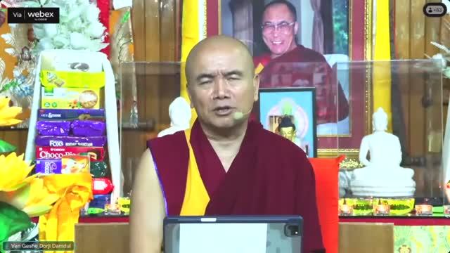 Геше Дордже Дамдул об Университете Наланда смотреть онлайн
